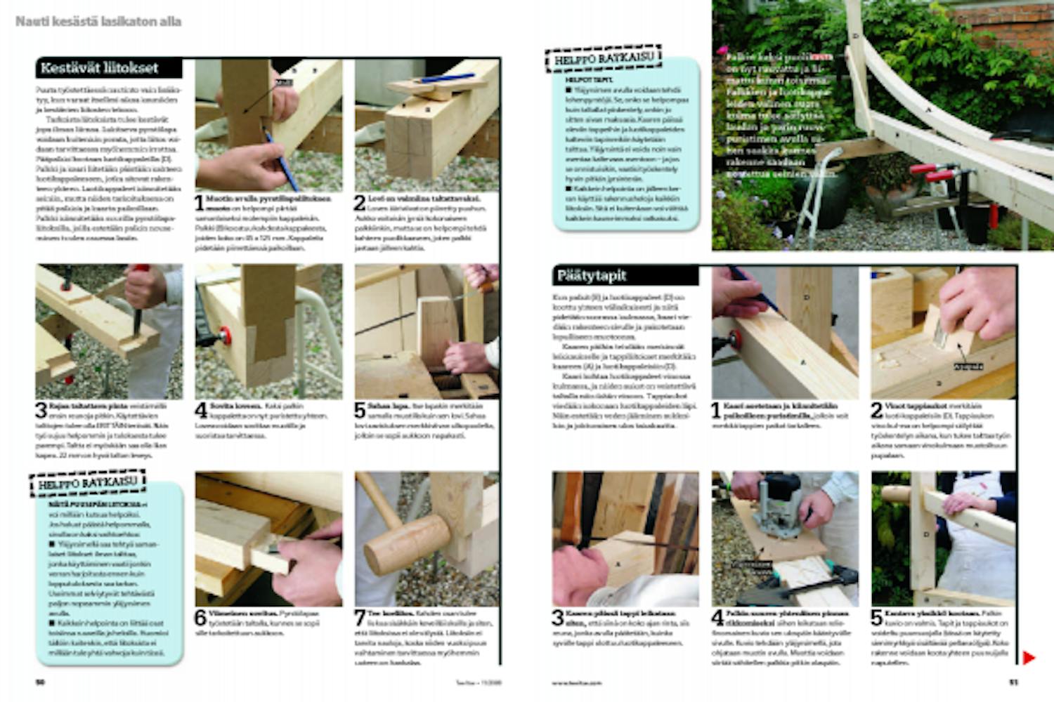 Rakenna terassille lasikatto Lasikaton rakentaminen terassille